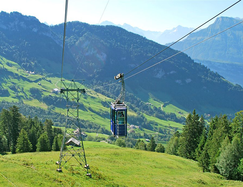 Luftseilbahn Obergschwend-Rigi Burggeist