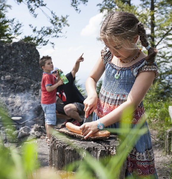 Familienwanderung