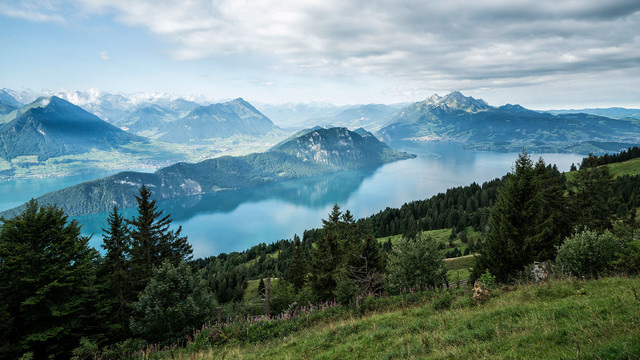 Aussicht auf den Pilatus