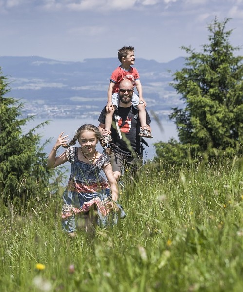 Familienwanderung