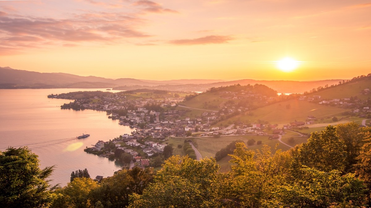 Sonnenuntergang Weggis (Hero Bild)